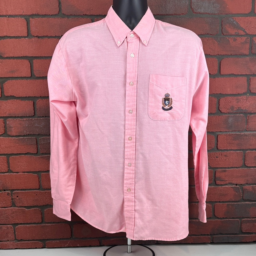 Mcgregor‎ Shirt Mens Large Button Down Pink